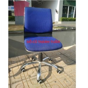 Thanh Lý Ghế Xoay Văn Phòng Màu Xanh Cũ - GVPC321