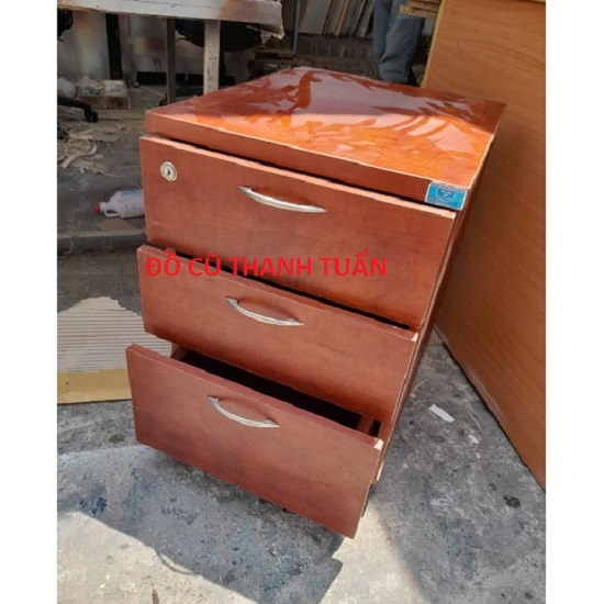Tủ gỗ ngăn kéo gỗ xoan đào kt 66x156x55cm thanh lý giá rẻ