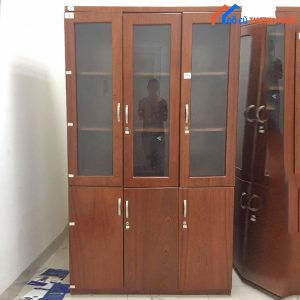 Thanh Lý Tủ Hồ Sơ Gỗ Cửa Kính Cũ