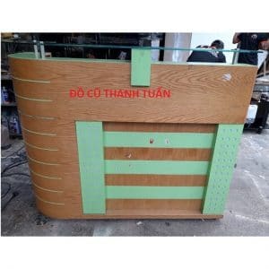 Quầy Lễ Tân Cũ 1M4*55Cm Cao 1M1 Giá Rẻ - QC54