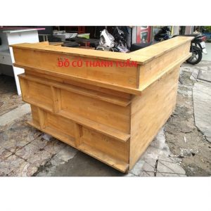 Thanh Lý Quầy Cũ Gỗ 1M50 x 1M50 x 50Cm Giá Rẻ - QC45