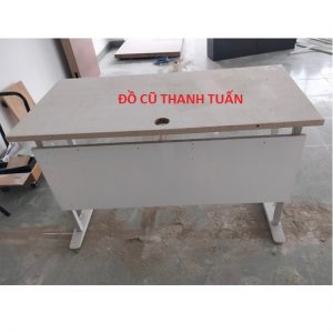 Thanh Lý Bàn Làm Việc Chân Sắt Cũ 60Cm*1M2 - BLVC321_60*1m2