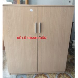 Tủ Tài Liệu Thấp 2 Cánh Cũ Ngang 1M x 50Cm Cao 1M2 - THSC226