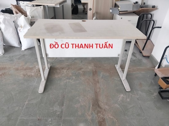 2-30 Thanh Lý Bàn Làm Việc Chân Sắt Cũ 60Cm*1M2 - BLVC321_60*1m2