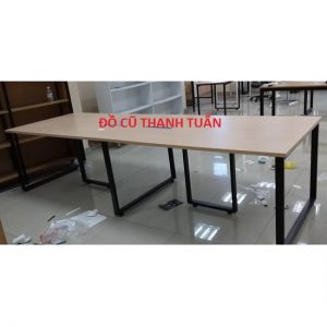 Bàn Họp Chân Sắt Cũ 3M x 1M Giá Rẻ - BLVC256