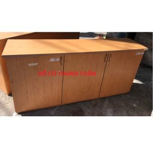 Thanh Lý Tủ Hồ Sơ Thấp 3 Cánh Cũ 1M7*80Cm Sâu 40Cm - THSC248