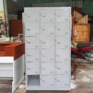 Thanh Lý Tủ Locker 18 Ngăn Cũ Giá Rẻ
