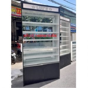 Tủ Kính Trưng Bày 6 Ngăn 1M2*2M4*30Cm Cũ - TTBC16
