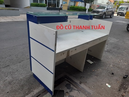 2-14 Thanh Lý Quầy Cũ 1M8*60Cm Cao 1M2 Giá Rẻ