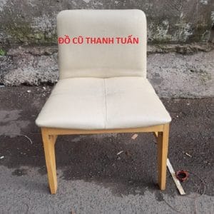 Ghế Cafe Chân Gỗ Bọc Simili Cũ Giá Rẻ