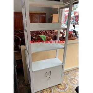 Kệ Đựng Hồ Sơ Cũ Màu Trắng Ngang 80Cm x 2M