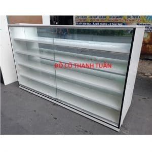 Thanh Lý Tủ Trưng Bày 2M Cao 1M2 Sâu 60Cm Cũ - TTBC14
