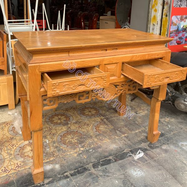 ban-tho-gia-tien-2 Bàn Cúng Gỗ Sồi Tự Nhiên Cũ