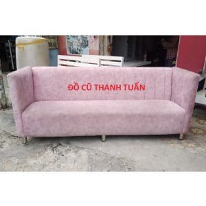 Băng Sofa Màu Hồng Cũ 2M Giá Rẻ - SFC19