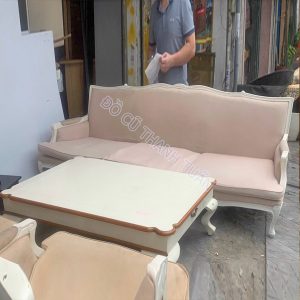 Thanh Lý Sofa Tân Cổ Điển Cũ Đẹp 90%