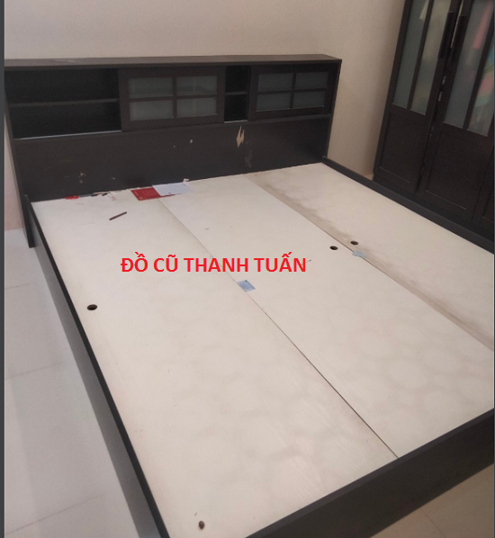 ADASDASDADASD Thanh Lý Giường Gỗ Cũ 2m x 2m Giá Rẻ - GC89