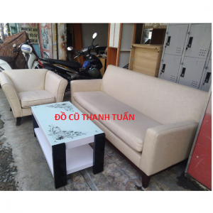 Bán Giá Vốn -  Sofa Bọc Simili Đẹp Như Mới - BSFC85
