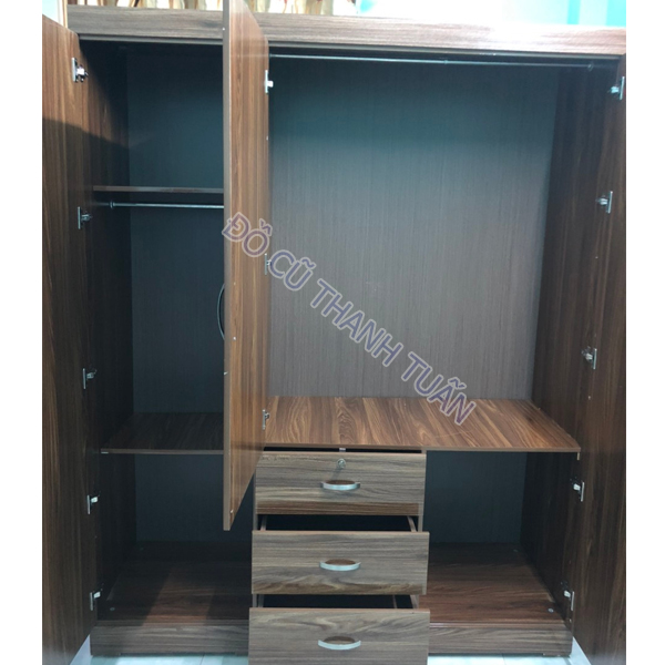 tu-quan-ao-cu-1 Thanh Lý Tủ Áo Mdf 3 Cánh Cũ
