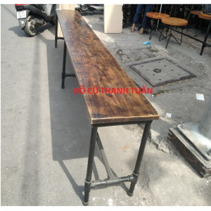 Thanh Lý Bàn Bar Cafe Gỗ, Cũ, Giá Rẻ - BCFC75