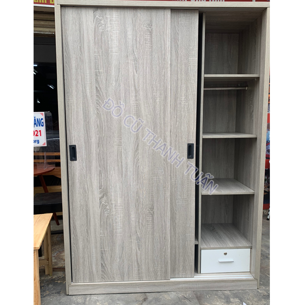 tu-quan-ao-cu-3 Thanh Lý Tủ Cửa Lùa 2 Cánh Cũ Giá Rẻ