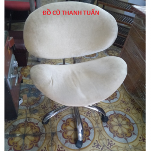 Thanh Lý Ghế Xoay Văn Phòng Nệm Bọc Nhung Cũ - GVPC433
