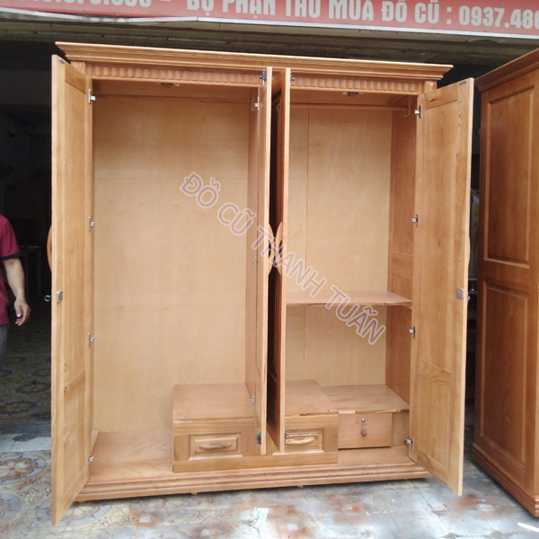 tu-quan-ao-2-canh-tt-2 Tủ Quần Áo Gỗ Sồi 1m8 Tồn Kho