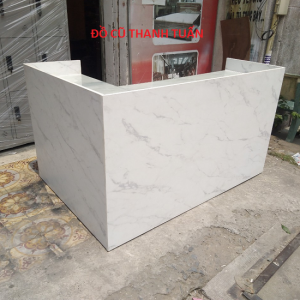 Thanh Lý Quầy Vân Giả Đá Trắng Ngà Cũ Giá Rẻ - QC118