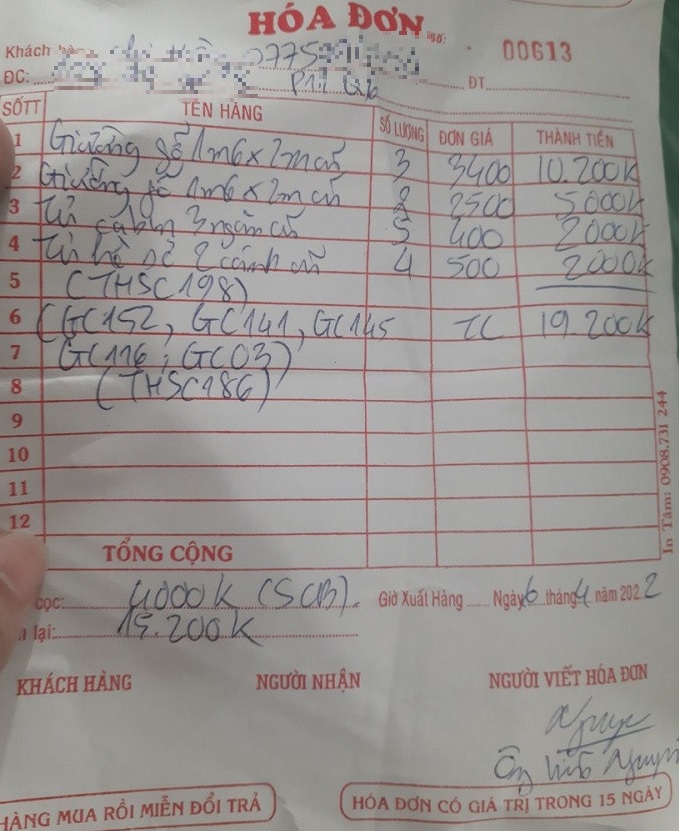 1-2 Những mẫu giường ngủ, tủ cabin được khách chọn