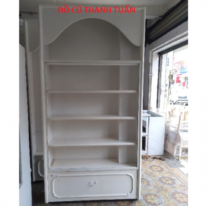 Thanh Lý Tủ Trưng Bày Màu Trắng Cũ Đẹp Giá Rẻ