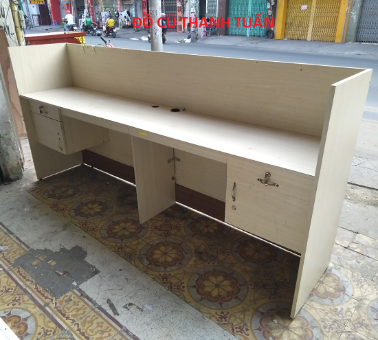 4654654654 Thanh lý bàn quầy cũ giá rẻ đẹp như mới - QC117