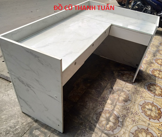 46546585 Thanh Lý Quầy Vân Giả Đá Trắng Ngà Cũ Giá Rẻ - QC118