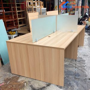 Thanh Lý Bàn Làm Việc Cụm 4 Chỗ Cũ Giá Rẻ