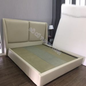 Giường 1m8 Cũ Bọc Da Simili Cao Cấp