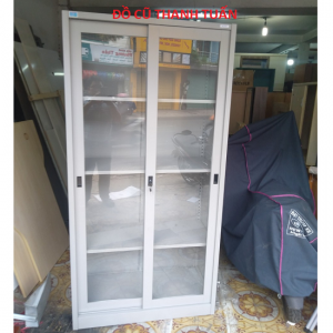 Tủ Hồ Sơ Cửa Kính Lùa Cũ Giá Rẻ - THSC206