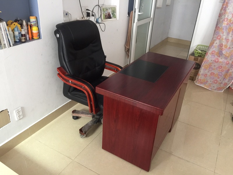 1-1 Lắp đặt đồ văn phòng cũ đến tay khách hàng