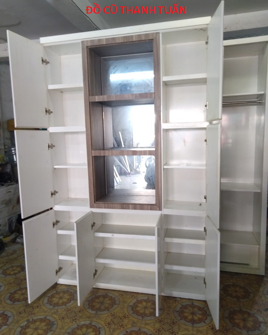 231312-1 Tủ Trưng Bày, Tủ Rượu Phòng Khách Cũ - THSC148