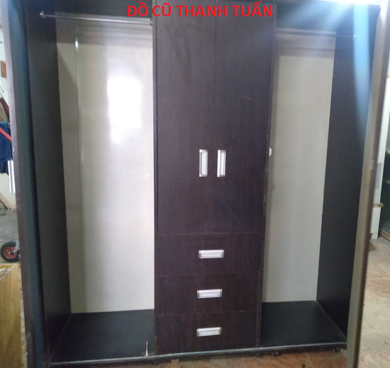 3132456-3 Thanh Lý Tủ Quần Áo 1m8x2m Cũ Giá Rẻ