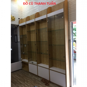 Thanh lý tủ trưng bày đợt kính cũ giá rẻ