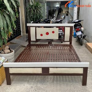 Giường Sắt 1m6 Cũ Đẹp Giá Rẻ