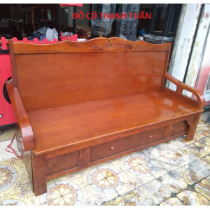 Thanh Lý Trường Kỷ Gỗ Xoan Đào Cũ Giá Rẻ - GC191