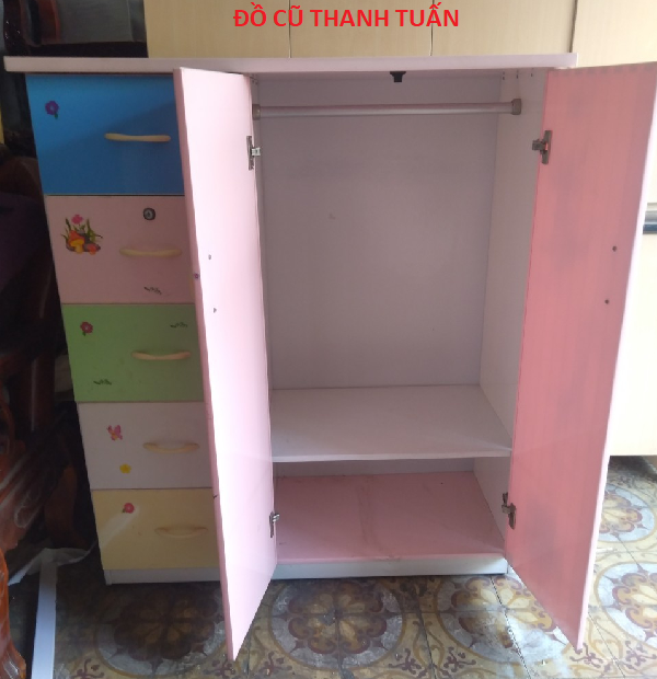 TỦ-CABIN-CŨ-GIÁ-RẺ-2 Tủ Quần Áo Trẻ Em Cũ Giá Rẻ - TQAC139