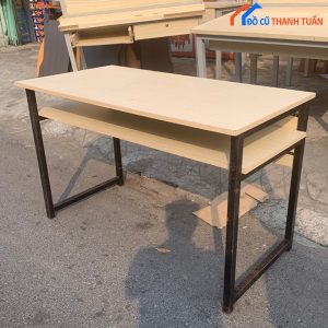 Bàn học sinh chân sắt cũ giá rẻ