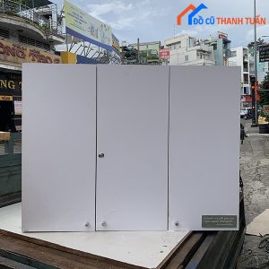 Tủ Hồ Sơ 3 Cánh Màu Trắng Cũ Giá Rẻ