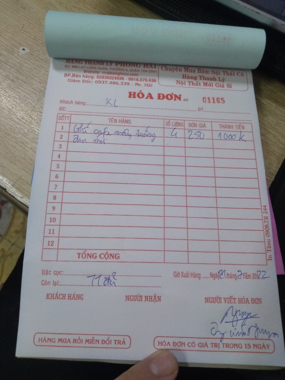 12-1 Hơn 20 hình ảnh xuất kho giao hàng cho khách