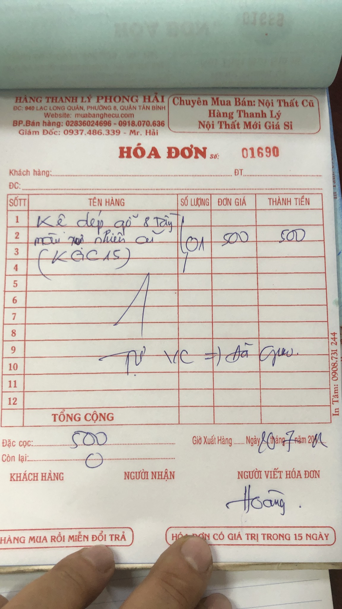 3-1 Hơn 20 hình ảnh xuất kho giao hàng cho khách