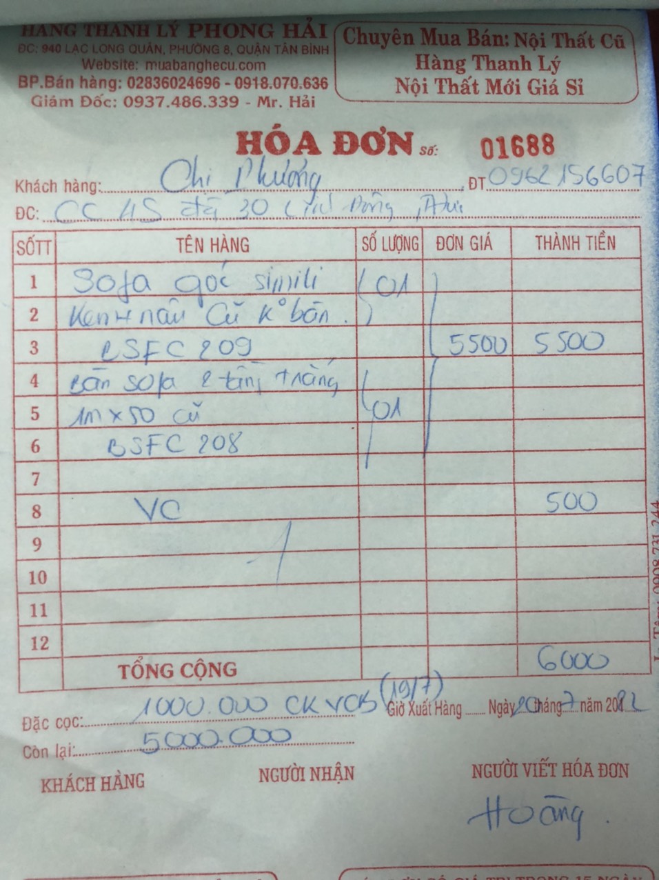 5-1 Hơn 20 hình ảnh xuất kho giao hàng cho khách