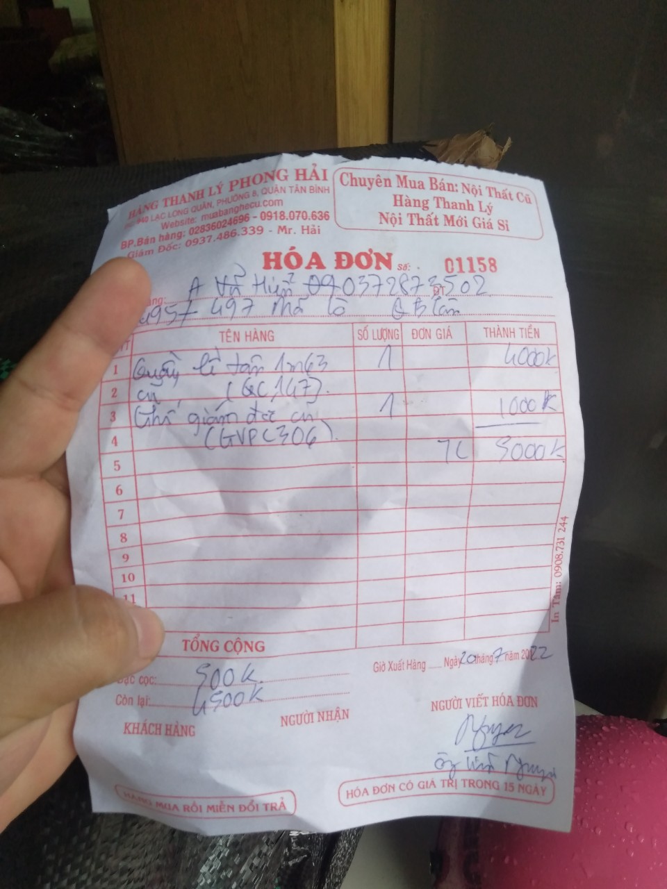 7-1 Hơn 20 hình ảnh xuất kho giao hàng cho khách