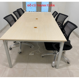 Bàn Họp Chân Sắt Cũ Giá Rẻ - BHC163