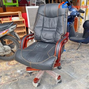 Ghế Giám Đốc Bọc Da Cũ Cao Cấp