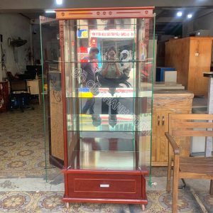 Thanh Lý Tủ Kính Trưng Bày Rượu Cũ